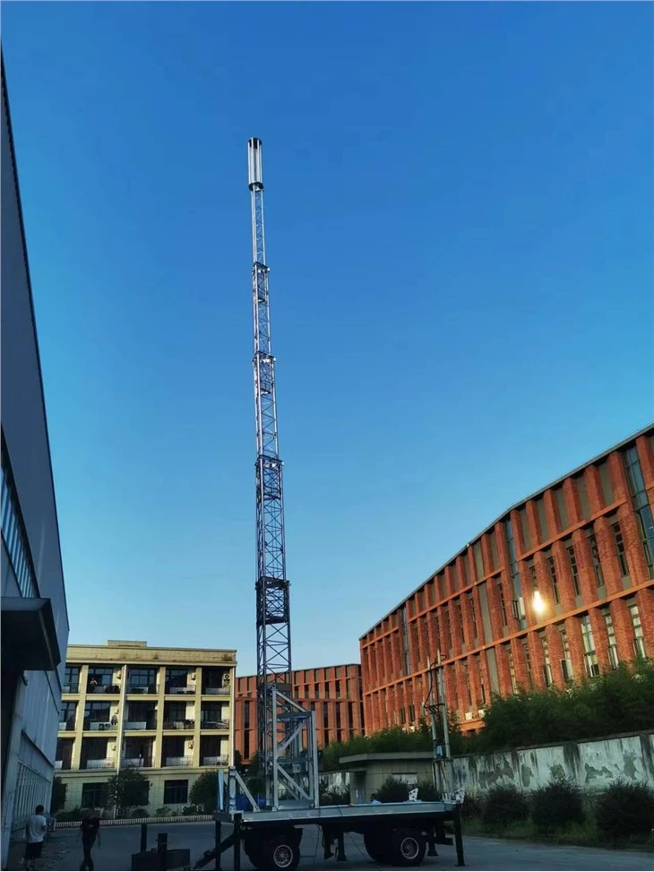 COWs Mobile Telecommunications Trailer Towers