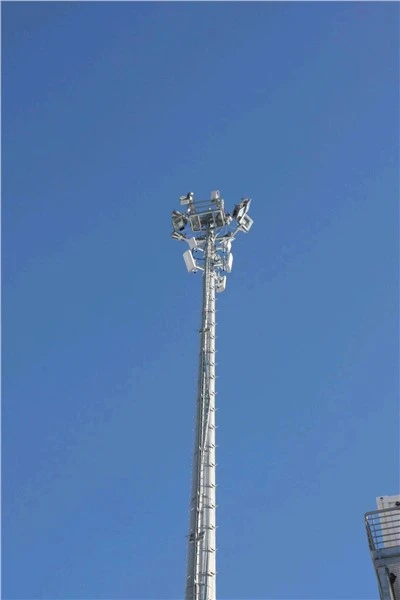 Galvaniseret trådløs antenne monopoltårn