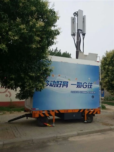 Bærbare Cell On Wheels Tower Systems